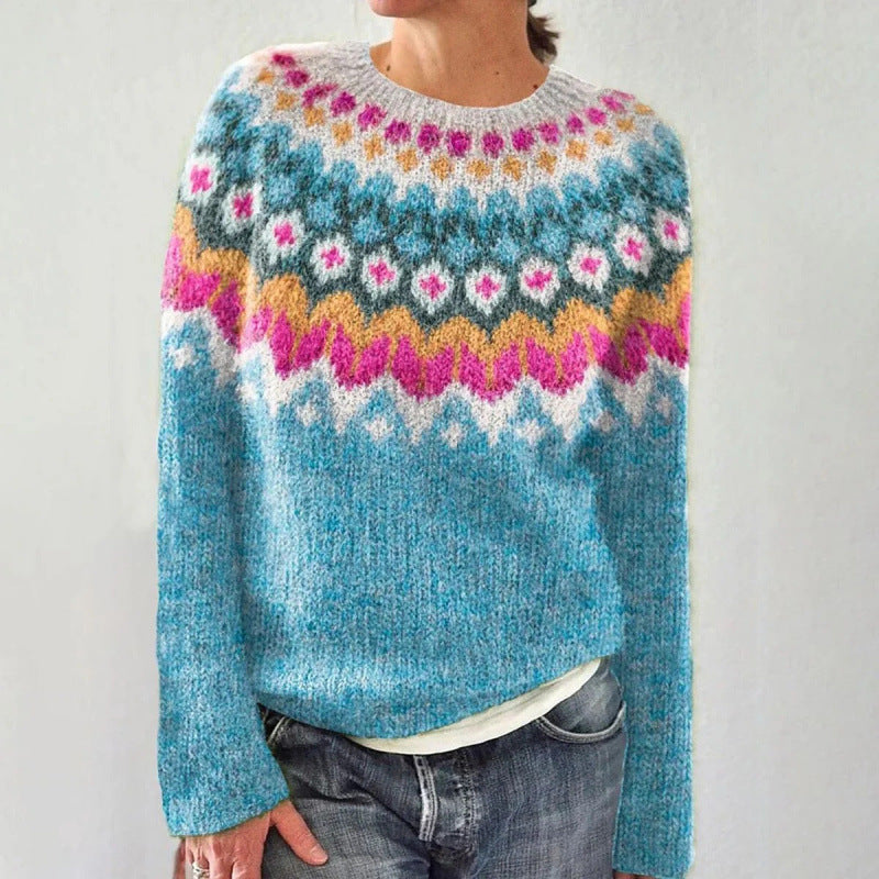 Ava – Retro Winter Sweater