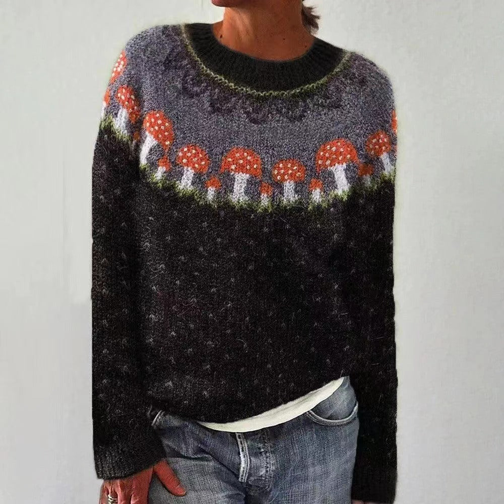 Claire – Retro Winter Sweater