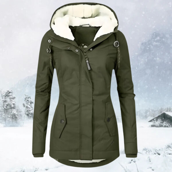 Olivia - PADDED PARKA WITH LINED HOOD